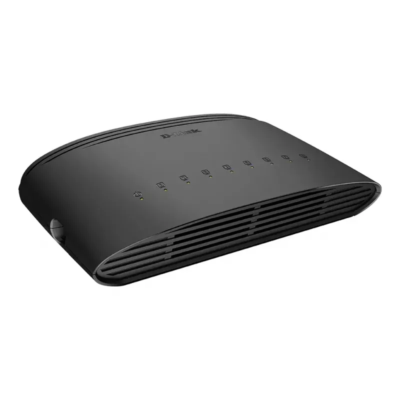 D-Link DGS-1008D/E Switch de red no gestionado Gigabit Ethernet (10/100/1000) blanco