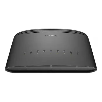 D-Link DGS-1008D/E Switch de red no gestionado Gigabit Ethernet (10/100/1000) blanco