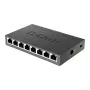 D-Link DGS-108 no gestionado L2 Gigabit Ethernet (10/100/1000) negro