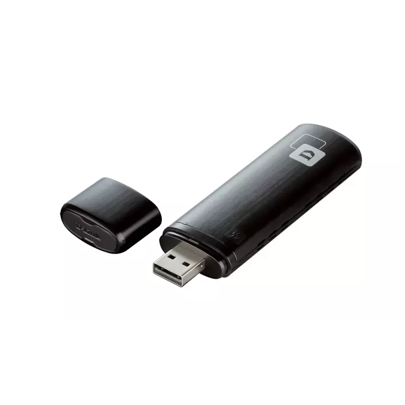 Adaptador inalámbrico D-Link DWA-182 AC1200, 867 Mbit/s, dual-band