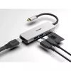 Hub USB-C 5 en 1 D-Link con HDMI y lector de tarjetas SD/microSD