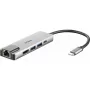 Hub USB-C 5 en 1 D-Link con HDMI/Ethernet y Power Delivery