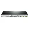 D-Link DXS-1210-12TC/E Switch de red gestionado L2 10G Ethernet (100/1000/10000) 1U negro, plata