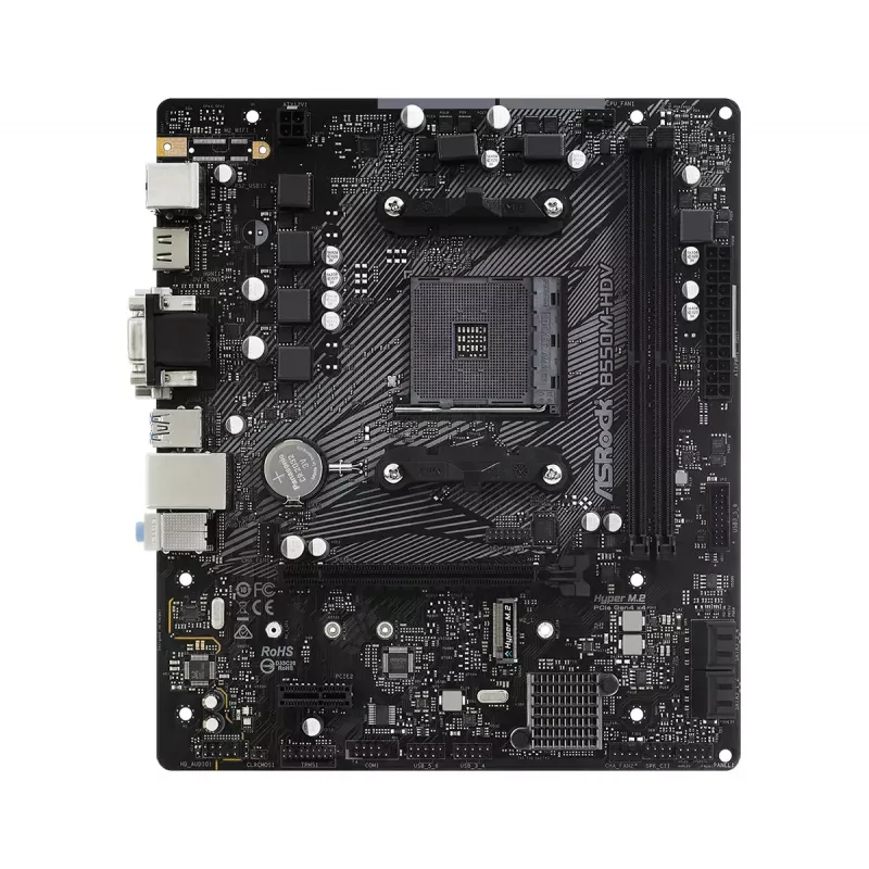 Placa base ASRock B550M-HDV AMD B550 Socket AM4 micro ATX