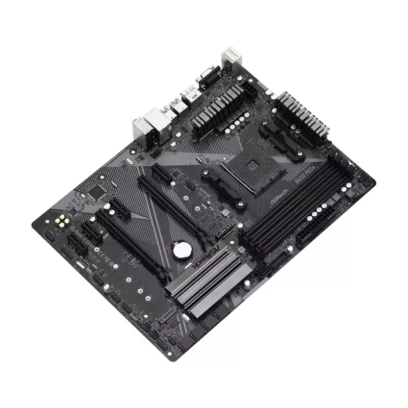 Placa base ASRock B450 PRO4 R2.0 AMD B450 Socket AM4 ATX