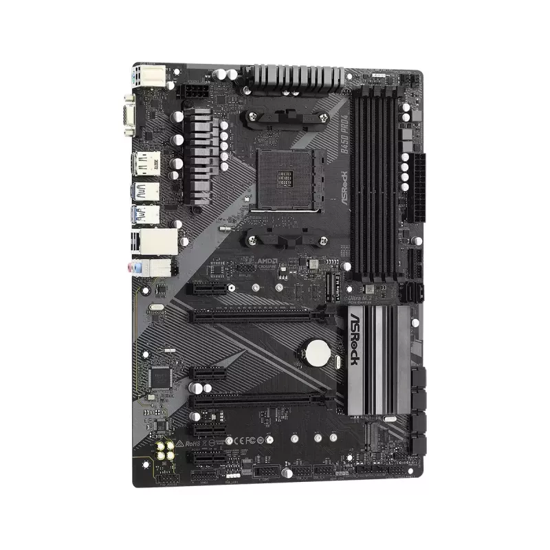 Placa base ASRock B450 PRO4 R2.0 AMD B450 Socket AM4 ATX