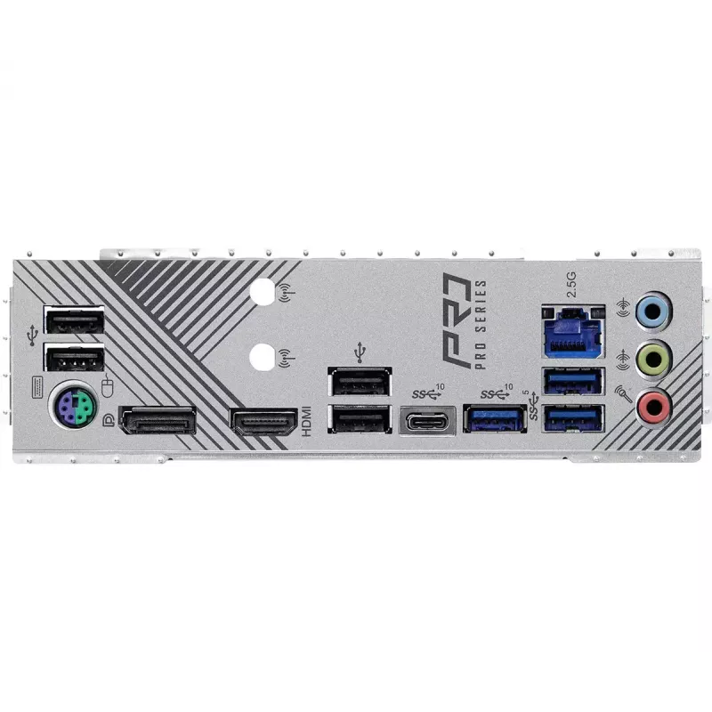 Placa base ASRock Z790 Pro RS — Intel Z790, LGA 1700, ATX, DDR5, 4 DIMM, 128GB, 2.5Gb LAN