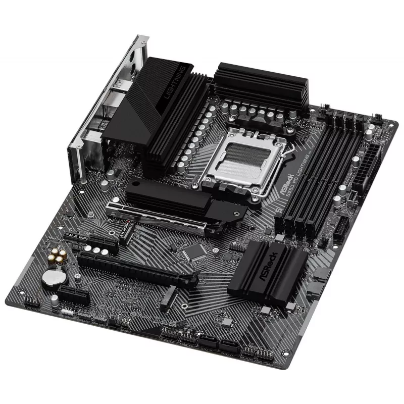 Placa base ASRock B650 PG Lightning AM5 AMD B650 USB 3.2 SATA 3 Audio HD 7.1ch ATX