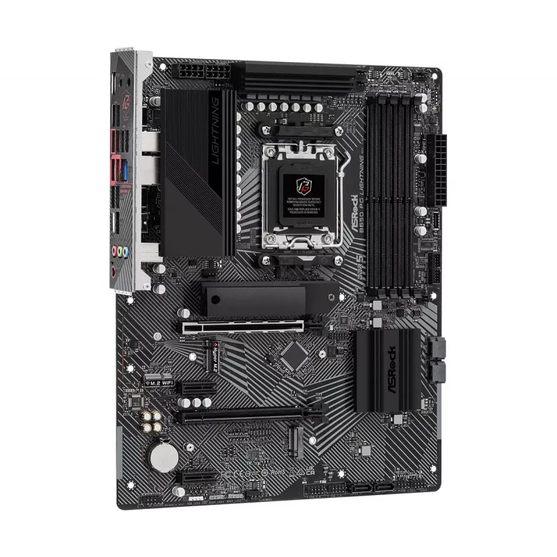 Placa base ASRock B650 PG Lightning AM5 AMD B650 USB 3.2 SATA 3 Audio HD 7.1ch ATX