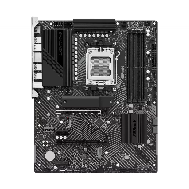 Placa base ASRock B650 PG Lightning AM5 AMD B650 USB 3.2 SATA 3 Audio HD 7.1ch ATX