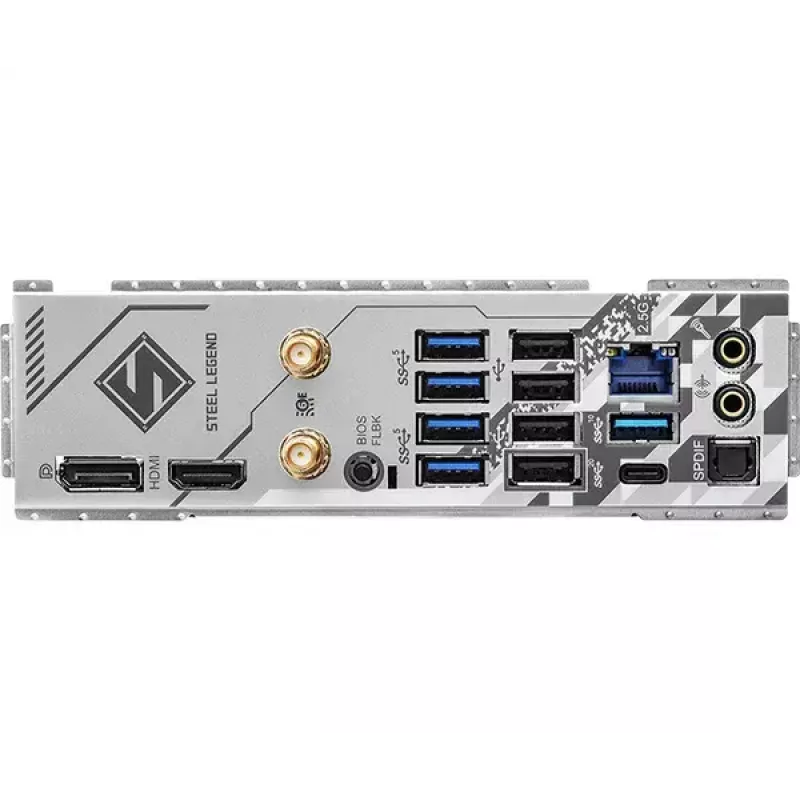 Placa base ASRock B650 Steel Legend WiFi — AMD B650, Socket AM5, ATX, DDR5, 4x DIMM, 192 GB, Wi‑Fi 6E, 2,5 Gb LAN