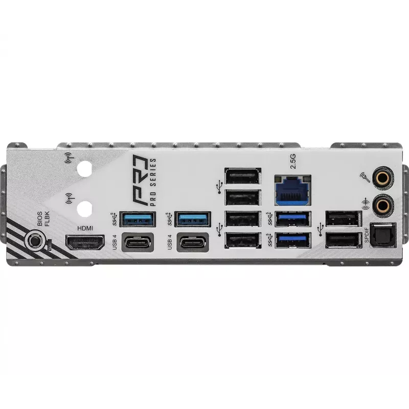 Placa base ASRock X870 PRO RS ATX para AMD Socket AM5, DDR5, 4x DIMM, 256GB, PCIe Gen5 M.2, 2.5Gb LAN