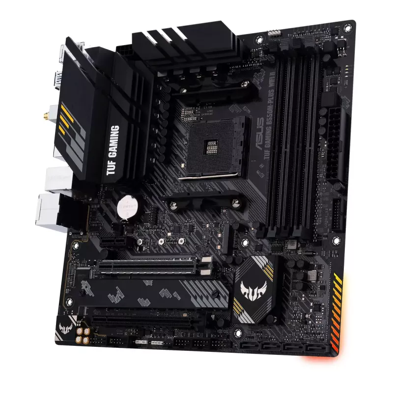 Placa base ASUS TUF GAMING B550M-PLUS WIFI II AMD B550 Socket AM4 micro ATX