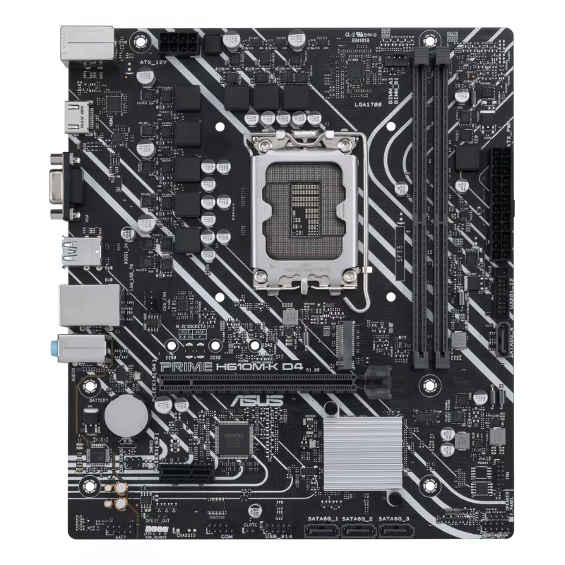 ASUS PRIME H610M-K D4 Intel H610 LGA 1700 micro ATX