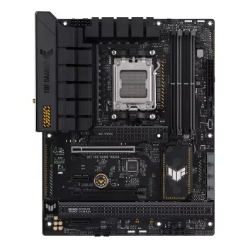 Placa base ASUS TUF GAMING B650-PLUS WIFI — AMD B650, Socket AM5, ATX, DDR5, 4 DIMM, Wi-Fi 6, LAN 2.5Gb, 3x M.2