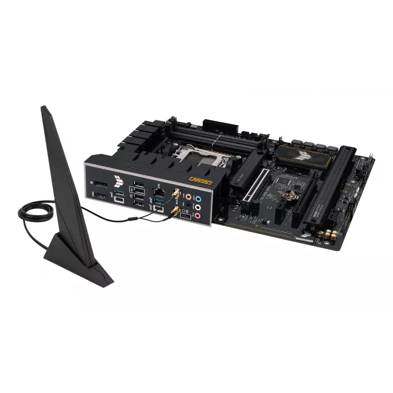 Placa base ASUS TUF GAMING B650-PLUS WIFI — AMD B650, Socket AM5, ATX, DDR5, 4 DIMM, Wi-Fi 6, LAN 2.5Gb, 3x M.2