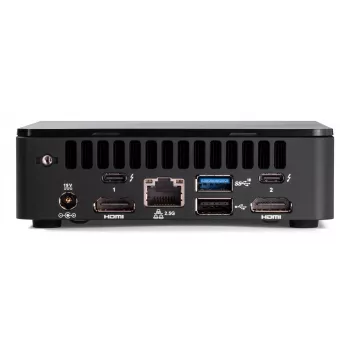 Mini PC Barebone ASUS NUC 12 Pro Slim Kit RNUC12WSKI700002I — Intel Core i7-1260P, compatible con 64 GB DDR4, 2x M.2 SSD, Wi-Fi 6E, Thunderbolt 4