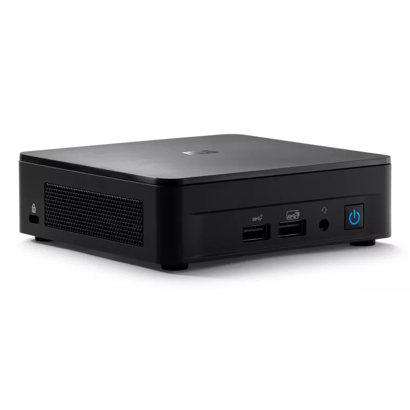 ASUS NUC 12 Pro Kit RNUC12WSKI700002I mini PC barebone, Intel Core i7-1260P, Intel Iris Xe Graphics, 2x DDR4 SO-DIMM (máx. 64 GB), 2x M.2, Wi-Fi 6E, Bluetooth 5.2, 2,5GbE, negro