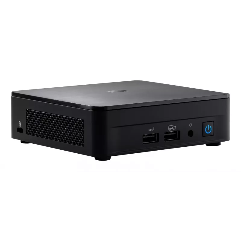 ASUS NUC 12 Pro Kit RNUC12WSKI700002I mini PC barebone, Intel Core i7-1260P, Intel Iris Xe Graphics, 2x DDR4 SO-DIMM (máx. 64 GB), 2x M.2, Wi-Fi 6E, Bluetooth 5.2, 2,5GbE, negro