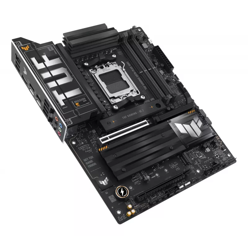 Placa base ASUS TUF GAMING X870-PLUS WIFI — AMD X870, Socket AM5, ATX, DDR5, 4 DIMM, Wi-Fi 7, Bluetooth 5.4