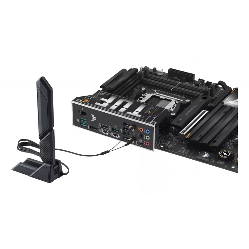 Placa base ASUS TUF GAMING X870-PLUS WIFI — AMD X870, Socket AM5, ATX, DDR5, 4 DIMM, Wi-Fi 7, Bluetooth 5.4