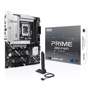 Placa base ASUS PRIME Z890-P WIFI Intel Z890 LGA 1851 ATX, DDR5, 4x DIMM, 4x M.2, Wi-Fi 7, LAN 2.5Gb