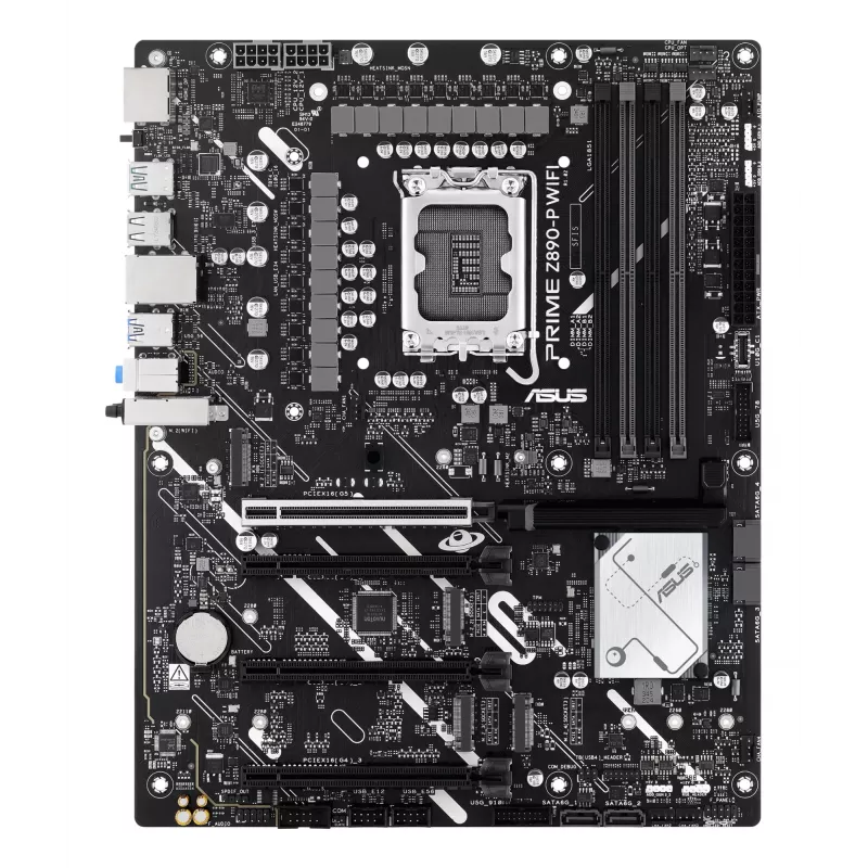 Placa base ASUS PRIME Z890-P WIFI Intel Z890 LGA 1851 ATX, DDR5, 4x DIMM, 4x M.2, Wi-Fi 7, LAN 2.5Gb