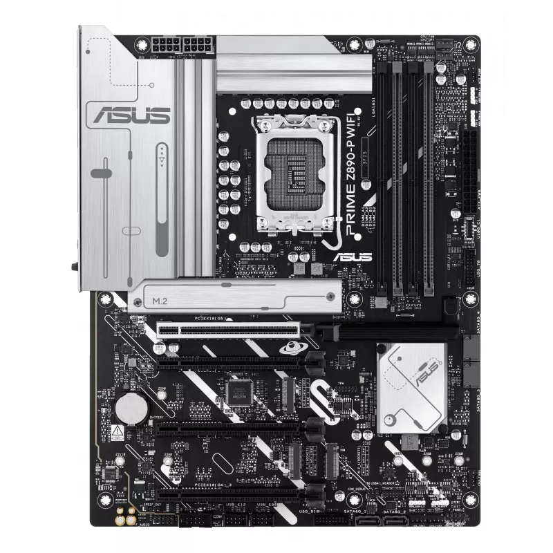 Placa base ASUS PRIME Z890-P WIFI Intel Z890 LGA 1851 ATX, DDR5, 4x DIMM, 4x M.2, Wi-Fi 7, LAN 2.5Gb