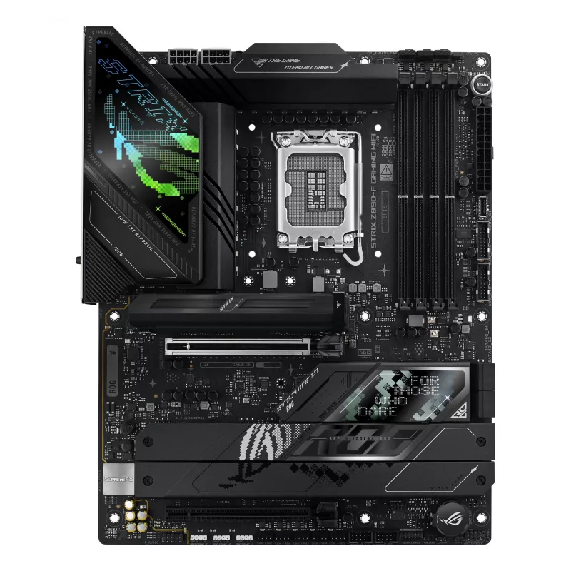 Placa base ASUS ROG STRIX Z890-F GAMING WIFI — Intel Z890, LGA 1851, ATX, DDR5, 4x DIMM, 192GB, Wi-Fi 7, Bluetooth 5.4