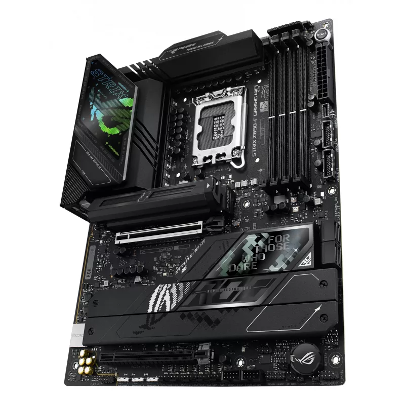 Placa base ASUS ROG STRIX Z890-F GAMING WIFI — Intel Z890, LGA 1851, ATX, DDR5, 4x DIMM, 192GB, Wi-Fi 7, Bluetooth 5.4