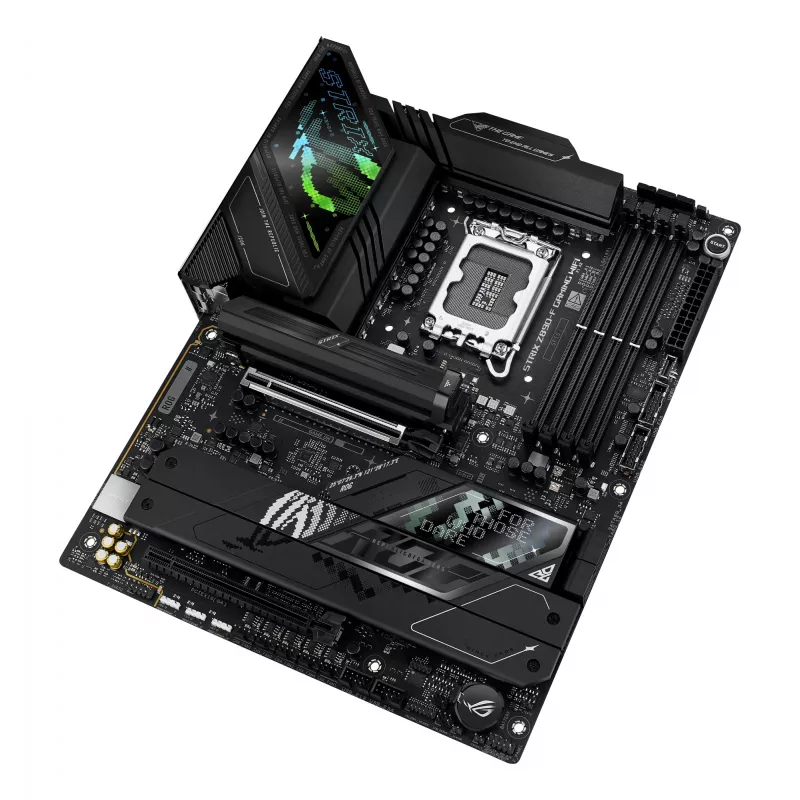 Placa base ASUS ROG STRIX Z890-F GAMING WIFI — Intel Z890, LGA 1851, ATX, DDR5, 4x DIMM, 192GB, Wi-Fi 7, Bluetooth 5.4