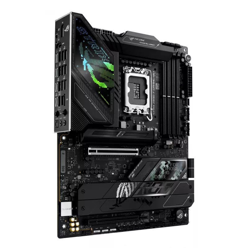 Placa base ASUS ROG STRIX Z890-F GAMING WIFI — Intel Z890, LGA 1851, ATX, DDR5, 4x DIMM, 192GB, Wi-Fi 7, Bluetooth 5.4
