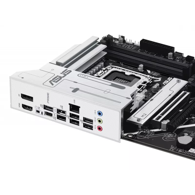 Placa base ASUS PRIME Z890-P — Intel Z890, LGA 1851, ATX, DDR5, 4x DIMM, 192GB, 4x M.2, LAN 2,5Gb, HDMI 2.1, 1x USB-C