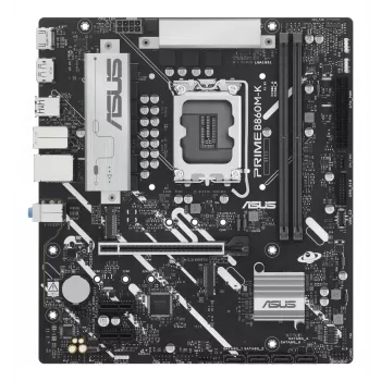 Placa base ASUS PRIME B860M-K — Intel B860, LGA 1851, micro ATX, DDR5, 2x M.2, 2 DIMM, LAN 2.5Gb
