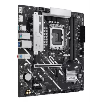Placa base ASUS PRIME B860M-K — Intel B860, LGA 1851, micro ATX, DDR5, 2x M.2, 2 DIMM, LAN 2.5Gb
