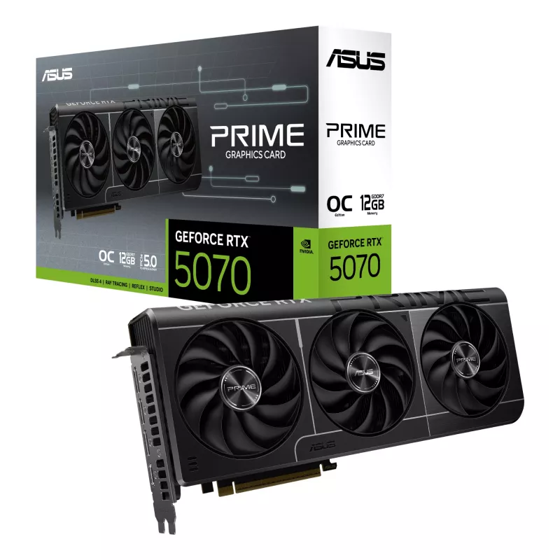 Tarjeta gráfica ASUS NVIDIA GeForce PRIME OC RTX5070 12GB GDDR7