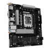 Placa base ASRock H810M-X WiFi — Intel H810, LGA 1851, microATX, DDR5, 2 DIMM, 128GB, Wi-Fi 5, LAN 2.5Gb, M.2, SATA III