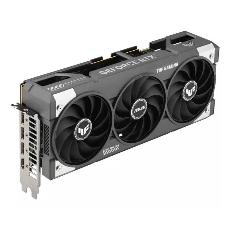 Tarjeta gráfica ASUS GeForce RTX 5060 8 GB GDDR7 PCIe 5.0, 3840 CUDA, OC, 3x DisplayPort 2.1b + HDMI 2.1b, 302 mm, 3-Slot