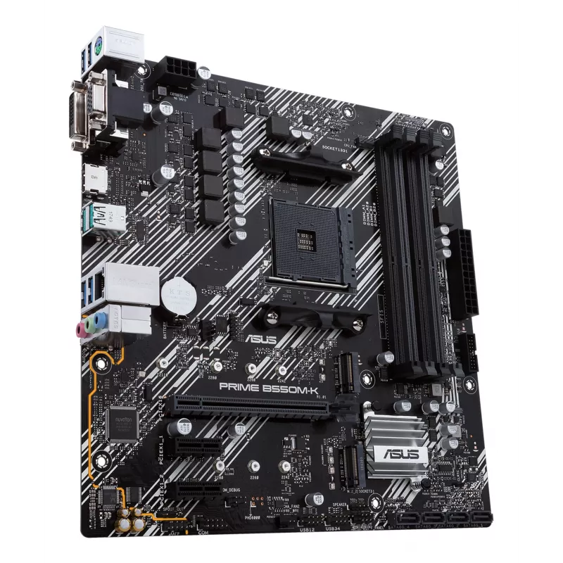 Placa base ASUS PRIME B550M-K AMD B550 Socket AM4 micro ATX