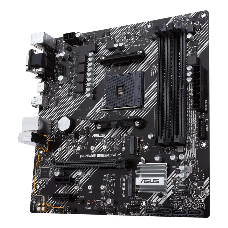 Placa base ASUS PRIME B550M-K AMD B550 Socket AM4 micro ATX
