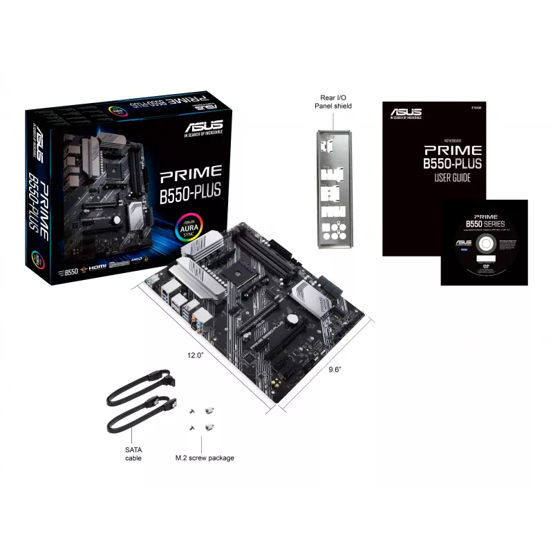 Placa base ASUS PRIME B550-PLUS AMD B550 Socket AM4 ATX