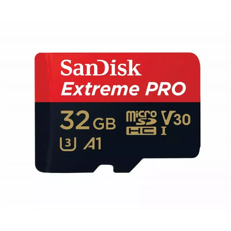 Tarjeta de memoria SanDisk Extreme Pro 32GB MicroSDHC UHS-I Class 10 SDSQXCG-032G-GN6MA