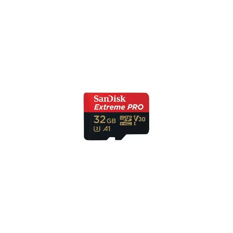 Tarjeta de memoria SanDisk Extreme Pro 32GB MicroSDHC UHS-I Class 10 SDSQXCG-032G-GN6MA