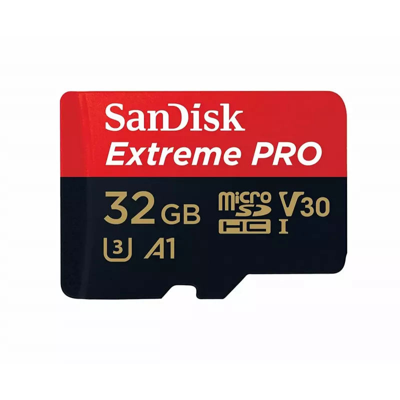 Tarjeta de memoria SanDisk Extreme Pro 32GB MicroSDHC UHS-I Class 10 SDSQXCG-032G-GN6MA