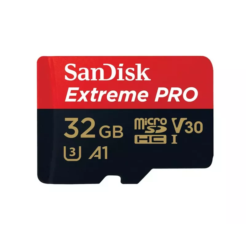 Tarjeta de memoria SanDisk Extreme Pro 32GB MicroSDHC UHS-I Class 10 SDSQXCG-032G-GN6MA