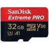 Tarjeta de memoria SanDisk Extreme Pro 32GB MicroSDHC UHS-I Class 10 SDSQXCG-032G-GN6MA