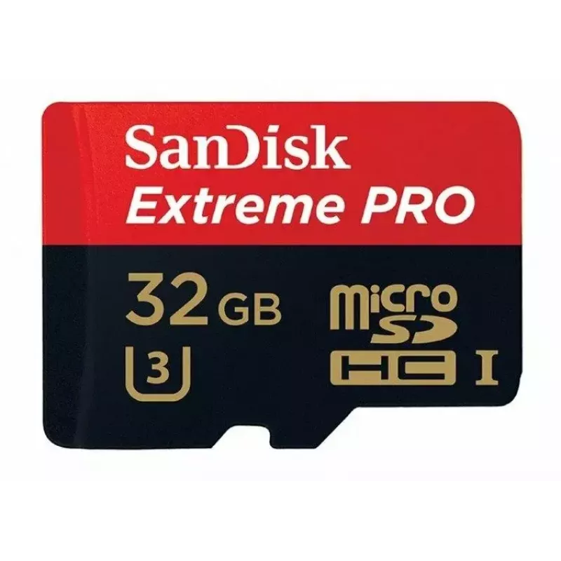 Tarjeta de memoria SanDisk Extreme Pro 32GB MicroSDHC UHS-I Class 10 SDSQXCG-032G-GN6MA