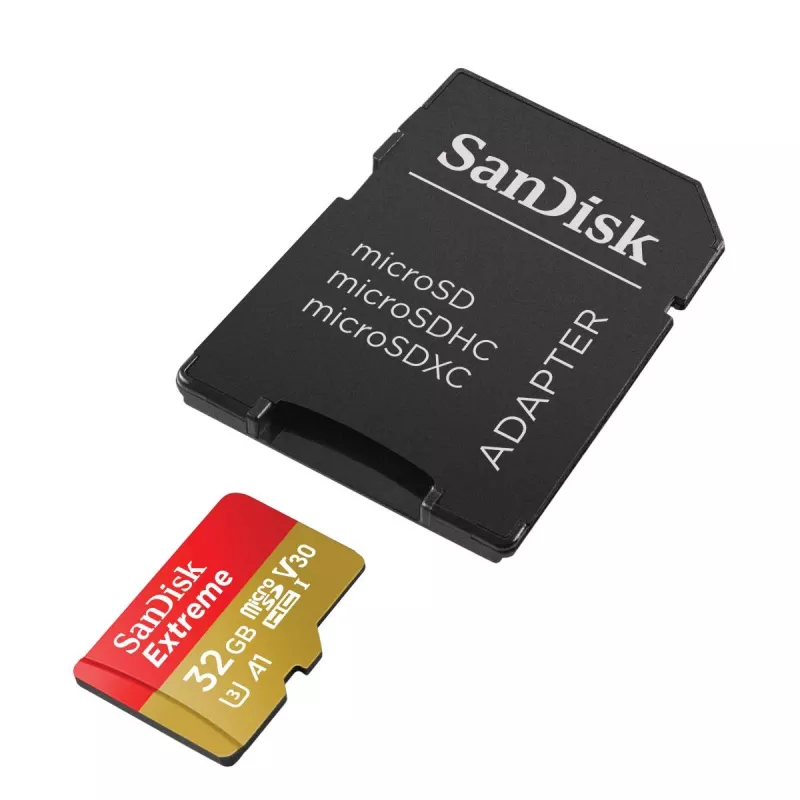 Memoria flash SanDisk 32 GB MicroSDHC UHS-I Class 10 SDSQXAF-032G-GN6MA