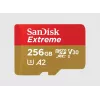 Tarjeta de memoria MicroSDXC SANDISK SDSQXAV-256G-GN6MA 256 GB UHS-I U3 V30 190 MB/s lectura 130 MB/s escritura rojo