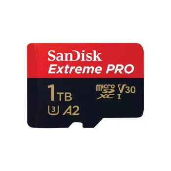 Tarjeta de memoria MicroSDXC SANDISK Extreme PRO 1 TB UHS-I, lectura 200 MB/s, escritura 140 MB/s, A2, U3, V30, clase 10